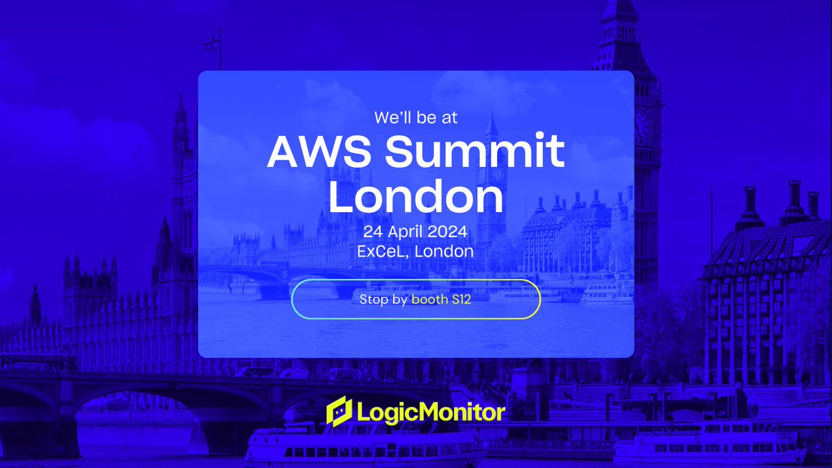 TheOneCaz's tweet photo. I'm looking forward to meeting folks at #AWSSummit in London this week. Come and say hi to me and the @LogicMonitor team on booth S12. 
We're also hosting a Happy Hour in town afterwards, RSVP here - https://t.co/tCpH3rN4BD https://t.co/fYH1fvA8ku