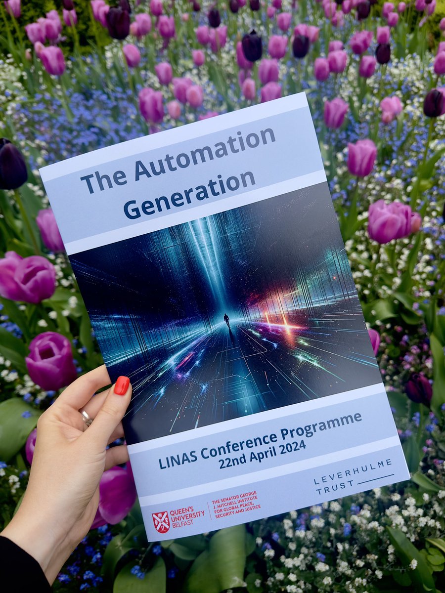 The second annual LINAS Conference on ‘The Automation Generation’ kicked off this morning @QUBelfast.📍 We’ll be providing updates throughout the day. Follow along here 🧵 #LINAS24