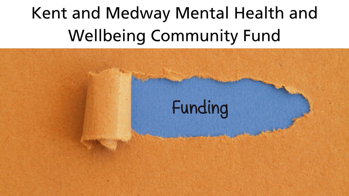 The Kent and Medway Mental Health and Wellbeing Community Fund is designed to test new and innovate ideas, support grass root projects and find out what works. It closes next Monday at midday. For more information and how to apply, please click here: tinyurl.com/3eyu6usx