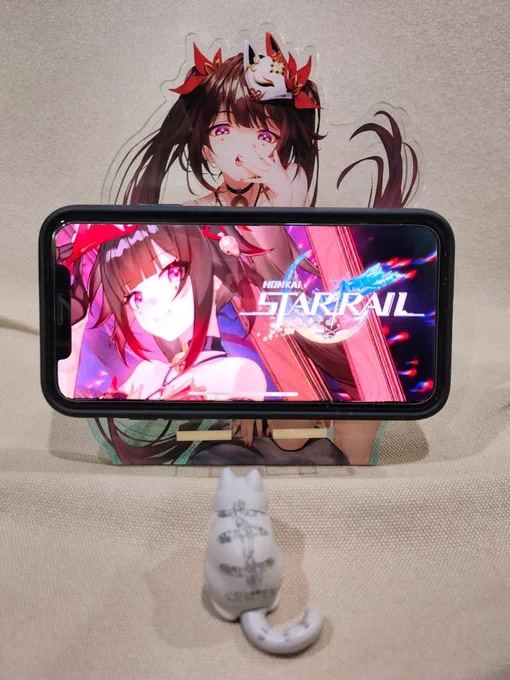 【AnimeFest MY + Comifuro ID + Doujima SG New Merch Preview #2】Sparkle Acrylic Phone Stand~!!! 17cm,  13.5cm+-【馬來西亞AnimeFest+印尼Comifuro+新加坡Doujima新週邊預覽 第二彈】花火壓克力手機架~!!!(高度:17cm,寬度:13.5cm+- 