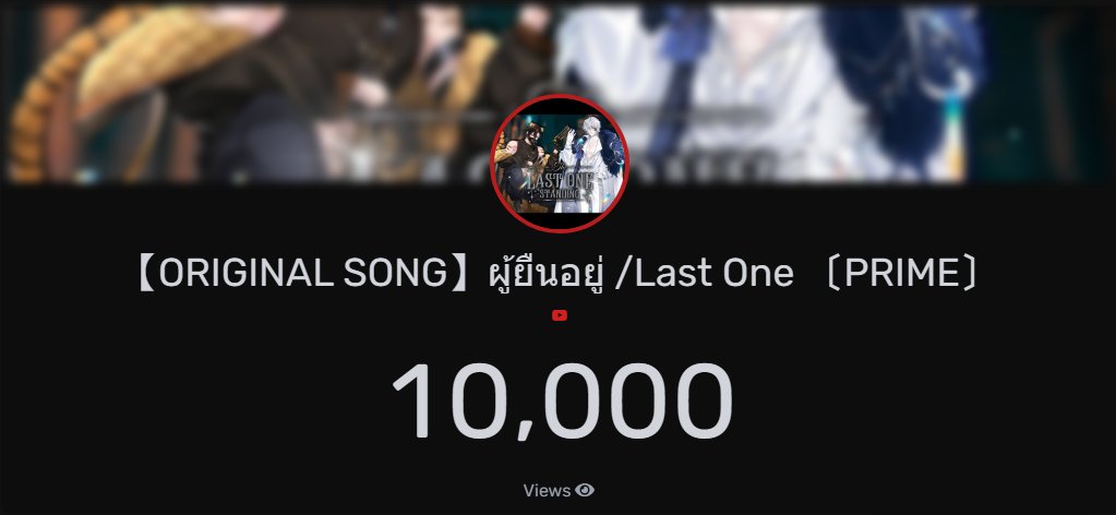 V_enur's tweet photo. Thank you for 10,000 Views 🐯🦈🎉
#LastOne_Prime #VtuberTH https://t.co/lMd0UasDms