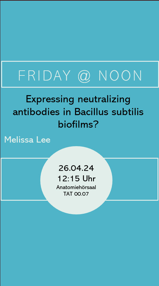 Don't miss the intersting lecture of our Melissa Lee   

#seminar #virolog #uzh #virus #vetsuisse