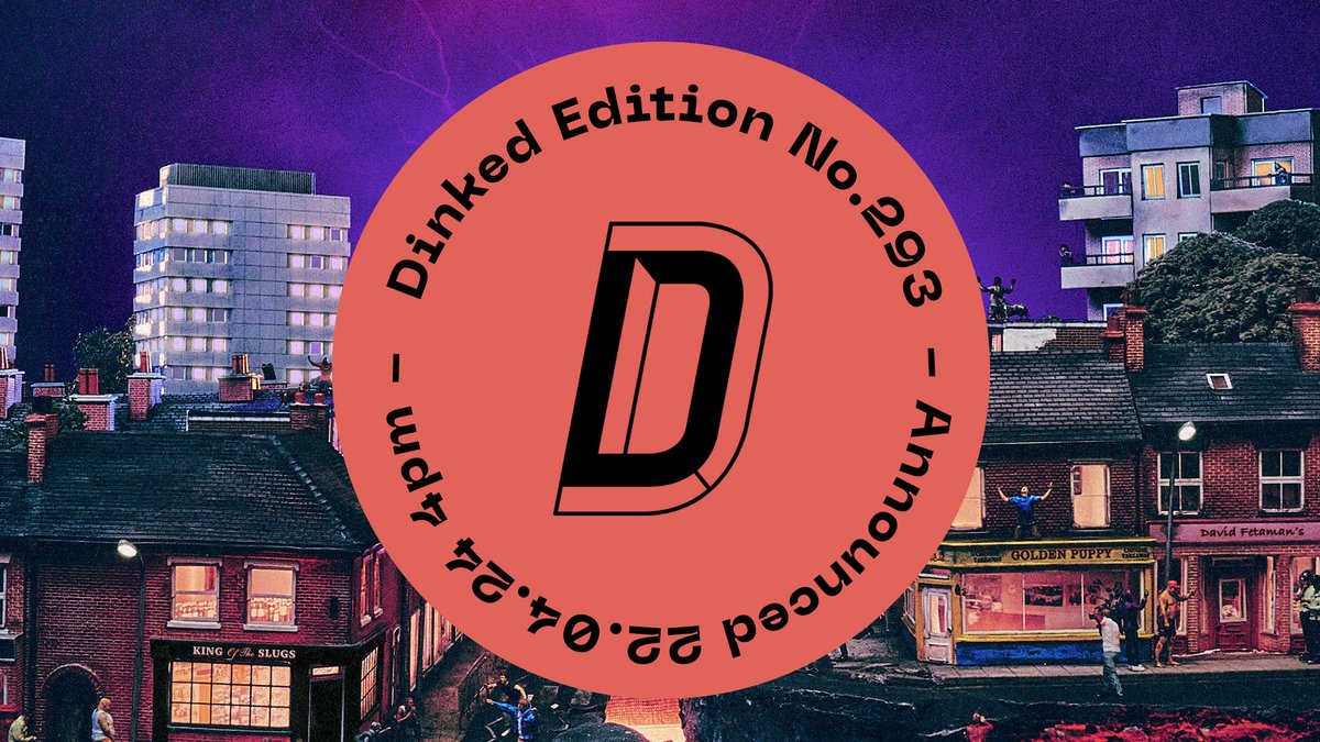 4pm. @dinkededition 293.

Big One.

#dinkededition