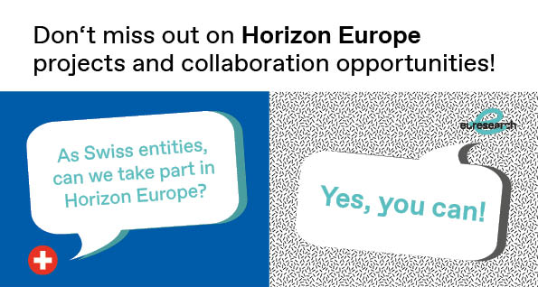 Don‘t miss out on Horizon Europe projects and collaboration opportunities! Be motivated by our 3 testimonials. They report on their experiences with participation in Horizon Europe. euresearch.ch/boostHE #HorizonEU #SwissEU4Research #SwissEU4Innovation