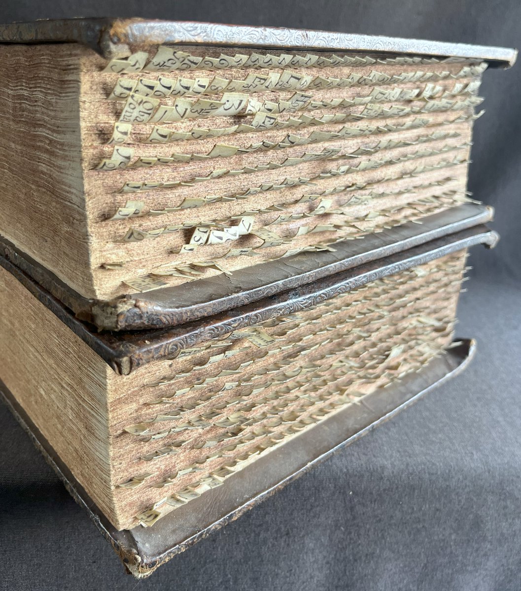 wisdompedlars's tweet photo. Vellum page tabs, in 1712, 'pulpit copies', Bible & Common Prayer. Printed in Oxford
#books #antiquarian #Bible #18thcentury #religion #Commonprayer #Christian #KJV #testament #Christian #bookauction
https://t.co/n3HVO0aew5 https://t.co/fiWaLZrS33