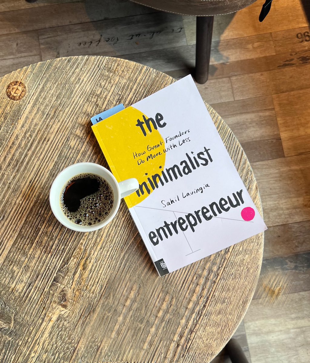 Reading @shl's 'The Minimalist Entrepreneur' right now, and it's the motivation I needed to start putting myself out there and connecting with exciting new people. Very excited and looking forward to what this journey brings #buildinginpublic #buildinpublic #indiehackers