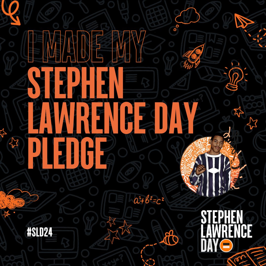 This Stephen Lawrence Day we pledge to encourage safe Bystander Interventions by empowering the next generation with knowledge that goes beyond traditional educational norms through our #StandbyMe programme.

#SLD24 #PowerOfLearning24 @sldayfdn
