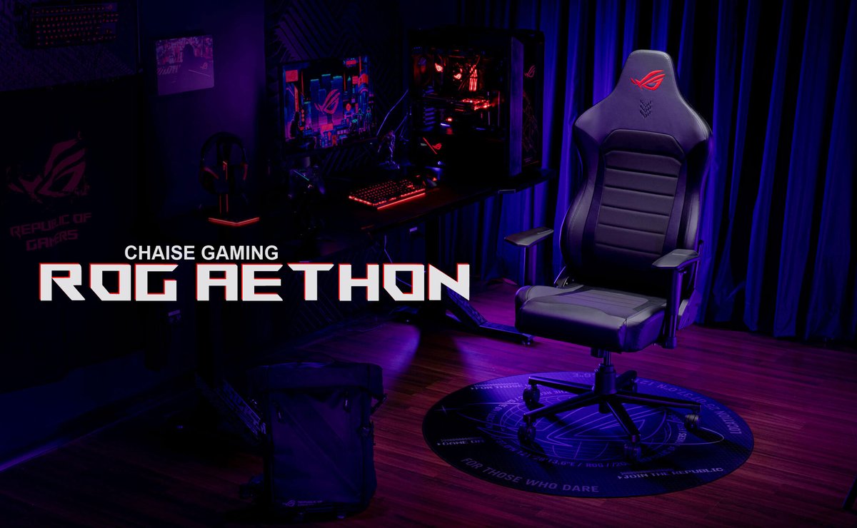 🔥 Chaise gaming ROG AETHON en promo à 329€ !
accessoires-asus.com/rog/accessoire…
🚚 Livraison rapide
💳 Paiement sécurisé
📌 Jusqu'au 30 avril 2024 inclus
#ASUS  #asusrog