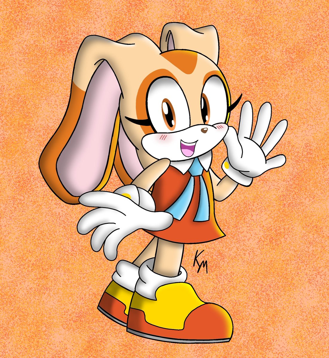 Got some more Cream the Rabbit art I've cooked up!
#SonicTheHedgehog #Sonic #CreamTheRabbit #sonicfanart