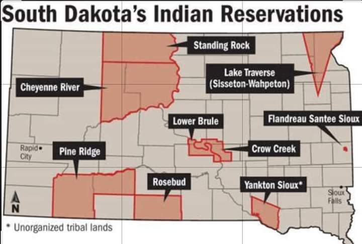 I grew up in South Dakota, one of the most Racist Red State. It's stolen Treaty Land n you will find a lot of Hateful white people living there! I grew up surrounded by Said People, so let me say this, '@GovKristiNoem If all you bring is hate, we already got you beat!' 
#LandBack