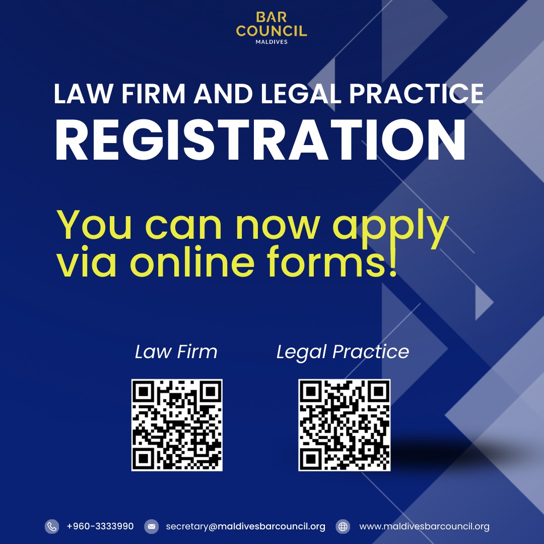 We are pleased to announce that you can now register your law firms and legal practices through our new online forms! Access them here: 📝 Law Firm Registration: forms.gle/vKWx5NAs5qLbFa… 📝 Legal Practice Registration: forms.gle/65MhSahCF8rB6U…
