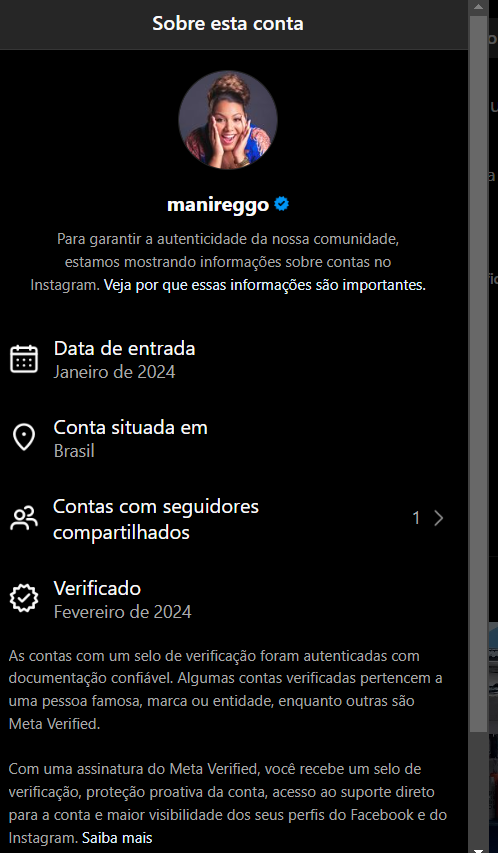hagnescorrea's tweet image. Do Racismo como produto a Davi &amp;amp; Mani quem tá lucrando com fim do casal a Thread ;

Janeiro de 2024 : Mani cria seu instagrqm e faz a primeira postagem no dia  7 janeiro , dois dias após o anúncio de Davi como participante do puxadinho do BBB24 .