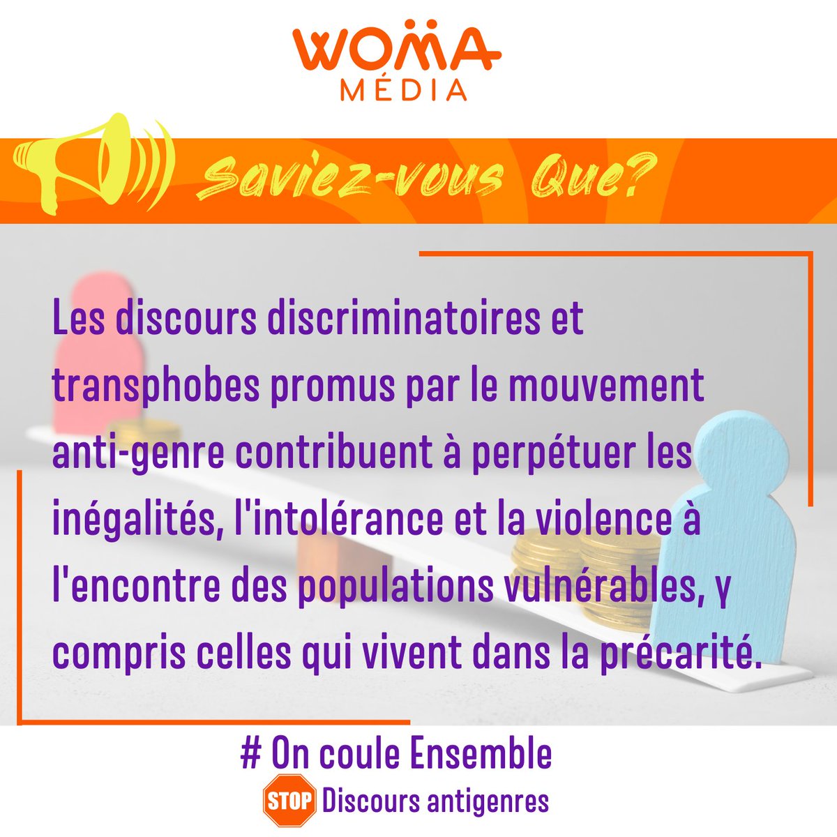 #womamedia
#lbtq
#visibilitelesbienne
#LeSaviezVous
#stopdiscoursantigenre