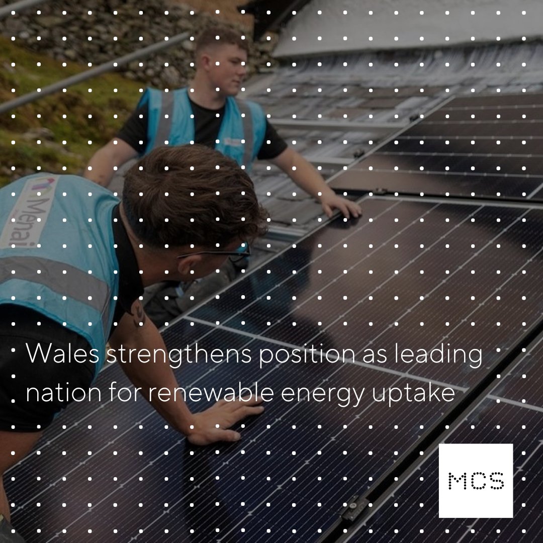 Wales strengthens position as the UK’s leading nation for renewable energy uptake! 🎉 Director of one of our MCS certified contractors @menaiheating , Lee Maher, believes ECO4 is vital to powering forward Wales’ renewable uptake. 👉 bit.ly/3Q7SyCH