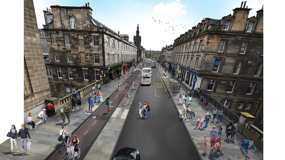 🚲 edi.bike | issue 37 | 22nd Apr '24 Your weekly Edinburgh cycling digest: Meadows to George St detailed designs unveiled; Saturday's @EdCriticalMass will head to the new 'Pedal Power' exhibition opening; TEC papers published and more... buttondown.email/edi.bike/archi…