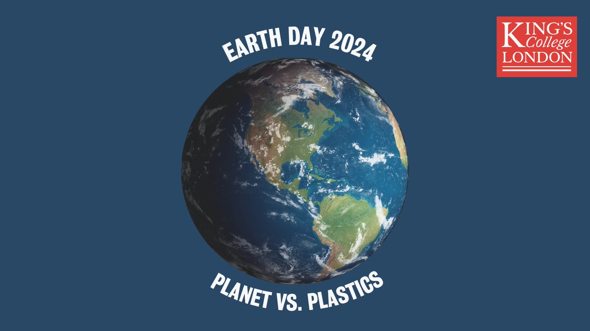 TODAY IS EARTH DAY 🌍 This year’s theme is Planet vs Plastics. We spoke to Dr Alex Brogan (@apsbrogan) from the Department of Chemistry about his innovative research and how we can reduce our plastic waste. #KingsQs 🧵⬇️