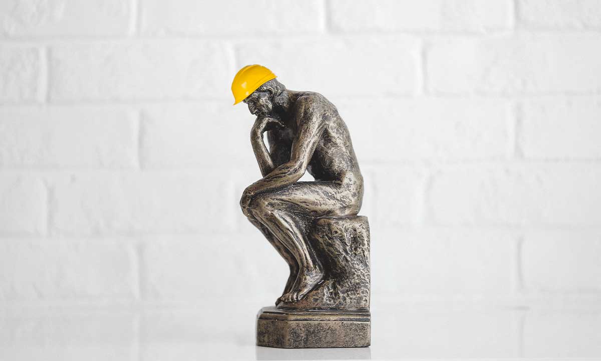 Does BIM make you feel like The Thinker? No worries – this blog will ease your confusion: ow.ly/Ez3l50RkTC9 #BIM #BuildingInformationModelling #WhatIsBim #Construction