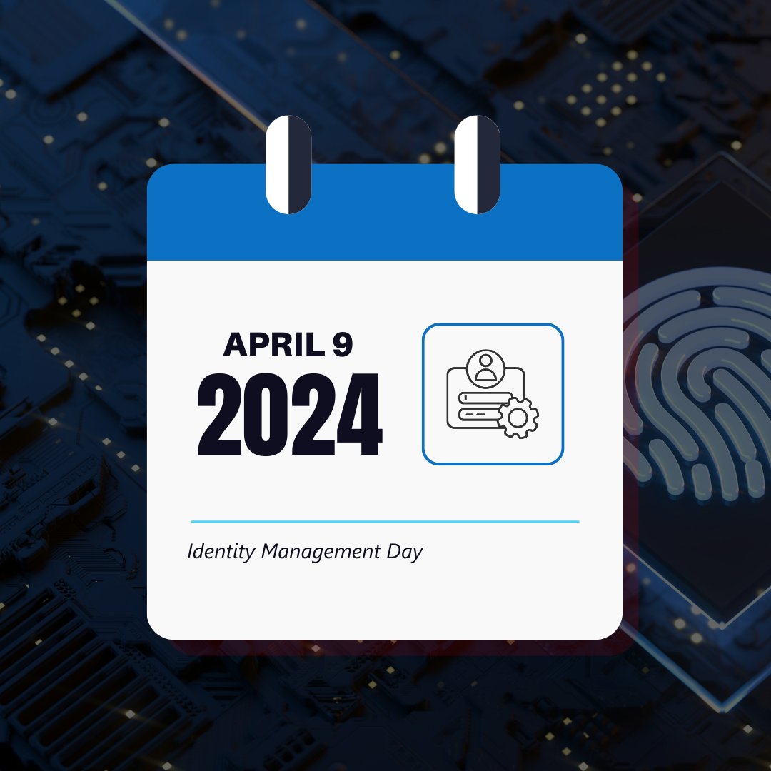 🌟 On April 9th, we celebrated Identity Management Day! Let's continue to reflect on the importance of safeguarding our digital identities in today's interconnected world. From protecting personal data to ensuring strong security measures, there's much we can do to stay safe