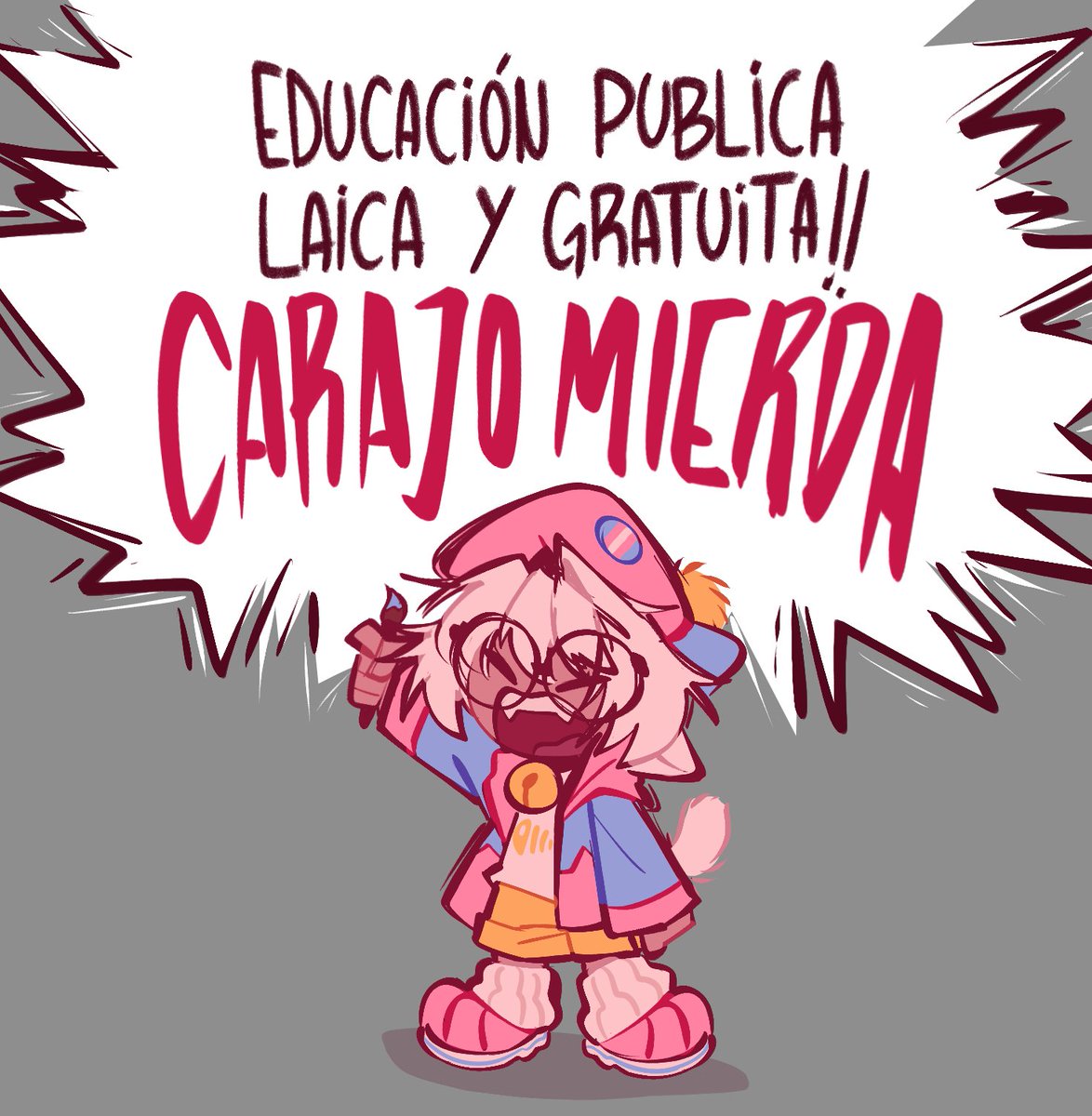 Nos vemos mañana en la marcha para defender la educación publica y gratuita‼️‼️ 
#23DeAbril #MarchaFederalUniversitaria #UniversidadPublica  🇦🇷💖