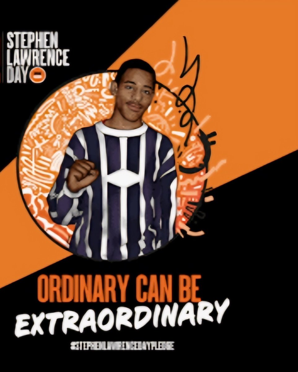 ✊🏾Stephen Lawrence Day✊🏾 Your legacy lives on in all that is good and empowering. Your light will never dim and those that walk in the shadows will remain there. R.I.EP 🙏🏾💜.