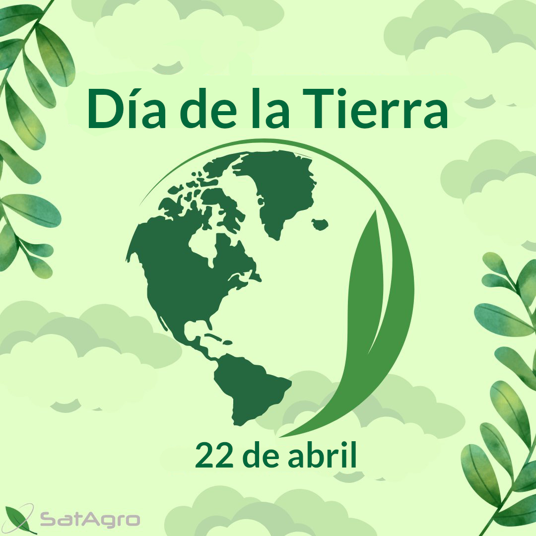 SatAgroES's tweet photo. Hoy celebramos el Día de la Tierra 🌎, una festividad medioambiental destinada a promover el cuidado de nuestro planeta. En SatAgro creemos que la #agricultura juega un papel muy importante en este contexto 💪 #DiadeLaTierra https://t.co/PWHMGWFhRo
