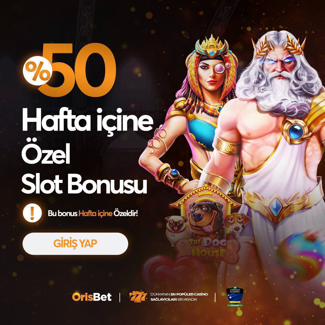 ✔️ Hafta İçi Kazanç Festivali %50 Slot Bonusu ile Kazancınızı Büyütün! ✅%50 Slot Bonusu ile 50.000 ₺’ye Kadar Tek Seferde Büyük Çekim Fırsatını Yakalayın. 💰 Orijinal Lisans Güvencesi İle 3.000.000₺ Çekim Limiti ! 🔗 Giriş: cutt.ly/orisssgiriss