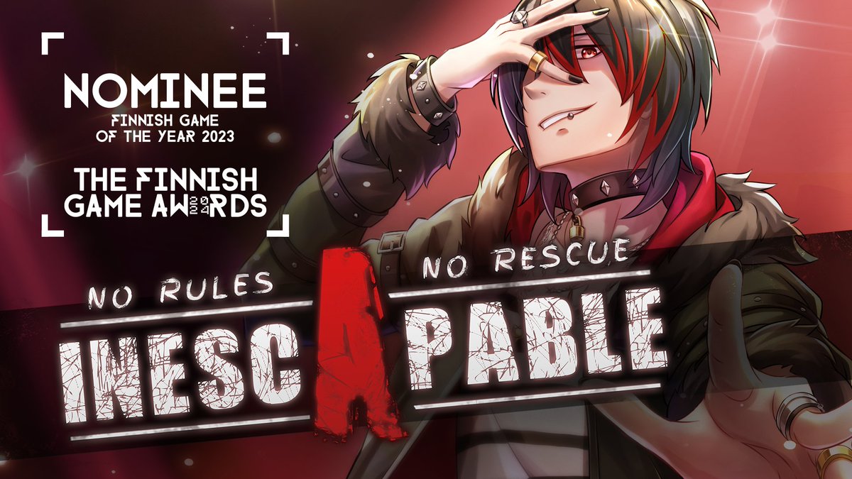 Alongside a number of exceptional games, our very own <a href="/InescapableGame/">Inescapable - Out now on PC & Consoles! 🏝️</a> has been nominated for Finnish Game of the Year.

Looks like we'll need to dust off our suits and dresses and head to Helsinki. 😎