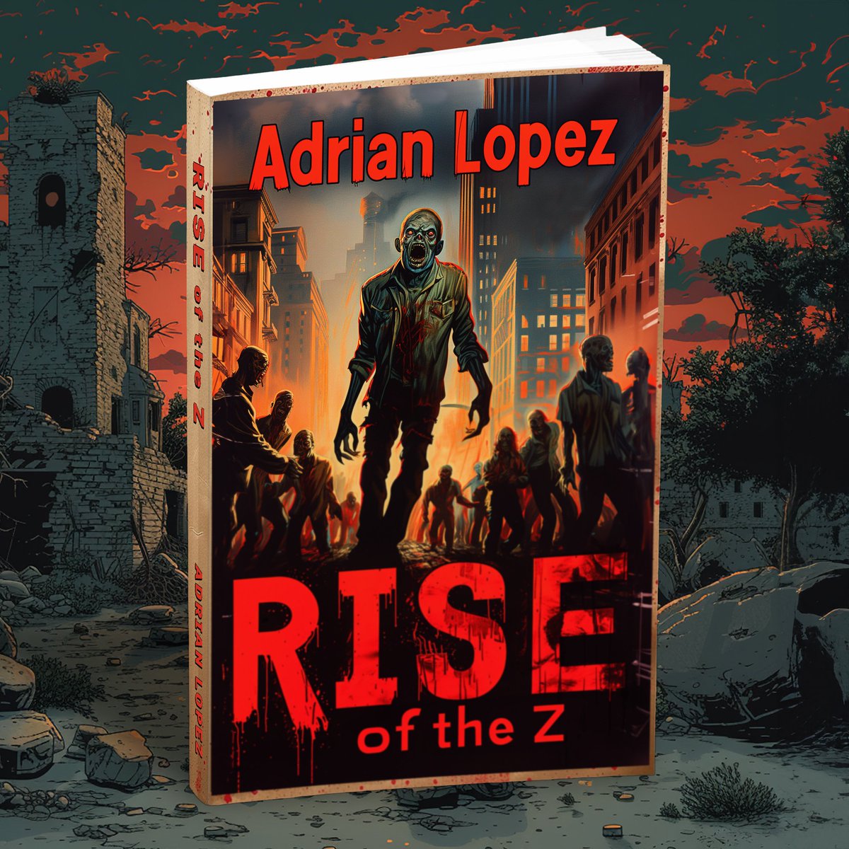 Are you ready to embark on an action-packed journey through the start of an apocalypse? 

 amazon.com/dp/B0CWZM1CNK

Rise of the Z - #ComingSoon from @berzerker1971

📌 #PreOrder Now for 7/01 Release 📌 

#horror #zombies #zombieapocalypse #apocalypse #horrorbooks #ebooks