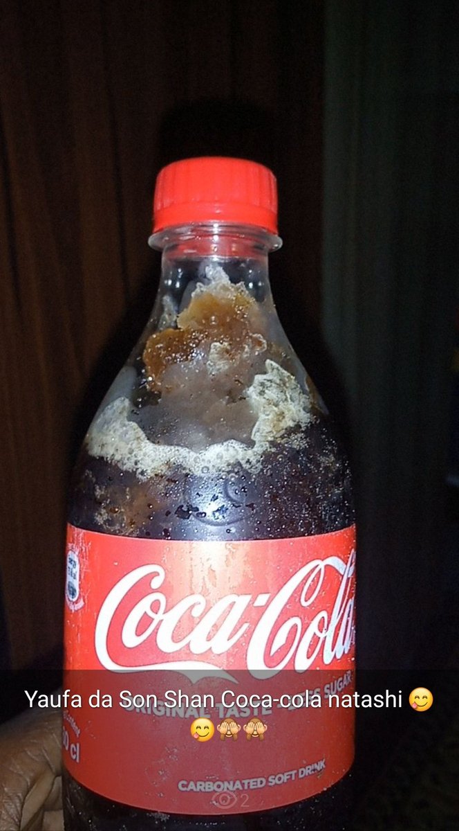 Yaufa da Son Shan Coca-cola natashi 😋😋😋😭😭😭😭😭😭😭