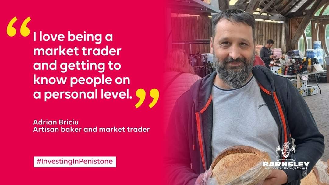 Barnsley Council is looking for someone to lead on the development of outdoor markets in the borough's #PrincipalTowns. Is this you? Apply here: barnsley.engageats.co.uk/Vacancies/W/34… @BarnsleyMarkets #marketsmatter