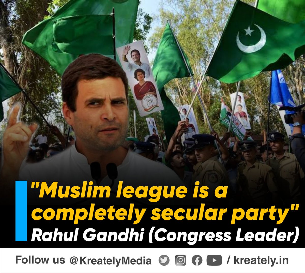 Yes and; 👉• Ranu mandal is Swar kokila, 👉• Ananya pande is Oscar worthy actress, 👉• KFC is Jain food joint, & 👉• Pakistan is India's alie and blood brother. 🤦🏻‍♂️🤦🏻‍♂️🤦🏻‍♂️🤦🏻‍♂️ #RahulGandhi #LokSabhaElections2024 #Hindumuslim #CongressMuktBharat