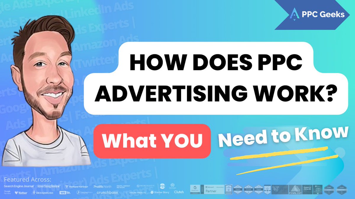 PPC_Geeks's tweet image. 🔍 Curious about PPC Advertising? Join Dan from PPC Geeks in this enlightening video! 🌟 Master Google Ads, Microsoft Ads, and more. Ideal for UK eCommerce retailers aiming to boost traffic.   

Watch now: youtube.com/watch?v=_Z9Kb9… 

#PPCExplained #Ecommerce #DigitalMarketing