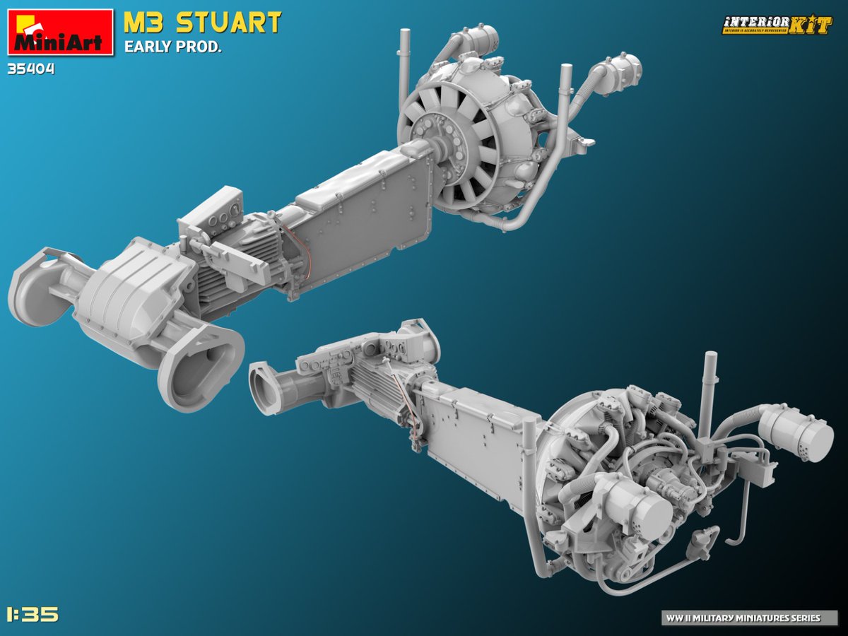 New #MiniArt Kit Coming Soon:
35404 M3 STUART EARLY PROD. INTERIOR KIT 
miniart-models.com/product/35404/
Plastic Model Kit 1:35 Scale