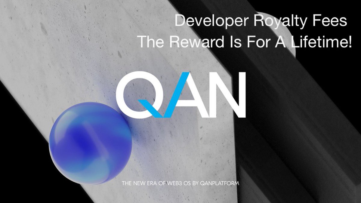 🚨Exciting news!

QAN incentivizes developers with LIFETIME ROYALTY FEES in $QANX tokens for the reuse of their code!💰🤑

Promotes: 
🔸Developer engagement
🔸Quality code development
🔸Network efficiency
🔸Scalability & efficiency
🔸Adoption & growth
🔸Democratisation of rewards