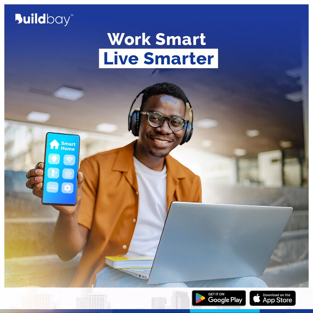 Elevate your living experience today.

With seamless remote work setups and automated property solutions, you get to work smart and live smarter.

Ready to say HELLO to convenience?

Download the Buildbay App to get started.

#buildbay
#buildbayapp
#olumocity
#proptech 
#Monday