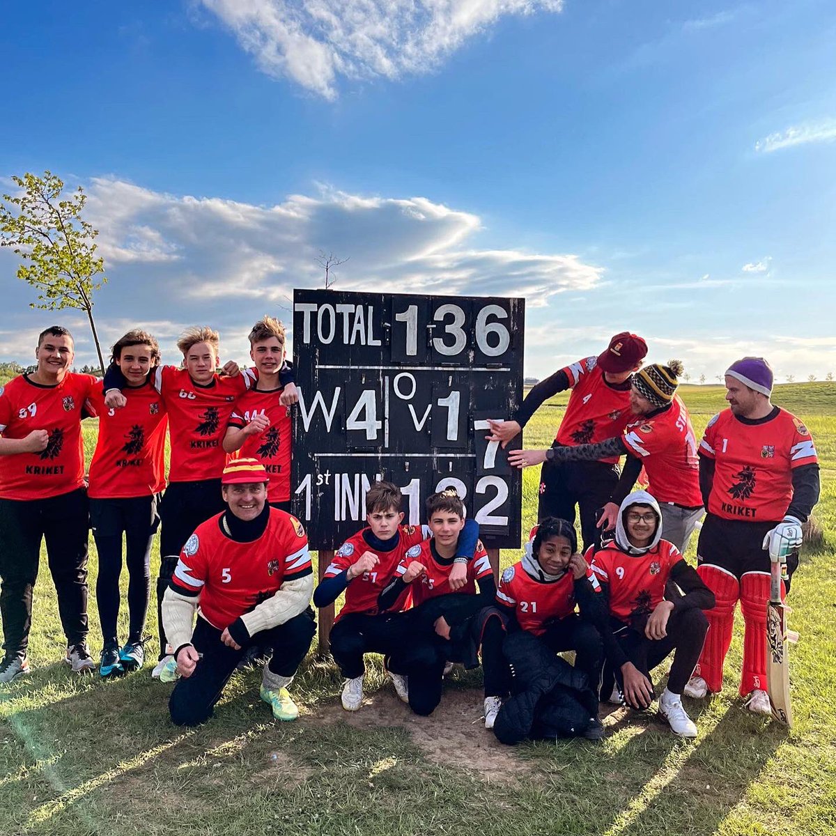 AkademieKriketu's tweet photo. We start season with a WIN!  🏏🙌

After great team performance we beat UCC wolves. Mikuláš Starý shone with the bat 🏏💥, Ben Harries was the best bowler of the match. 💪☄️

Check the stream and other stats here: 👇👇

https://t.co/q1p4NrBr6a

#kriket #cricket #CPL #T20 #KACR https://t.co/6mFoRc8VmY