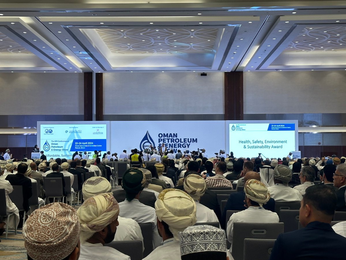 The Oman Petroleum & Energy Show 2024, officially commenced today at the OCEC. The event was inaugurated by Eng Salim bin Nasser al Aufi, Minister of Energy and Minerals, drawing the presence of eminent figures from various ministries, authorities and delegates.