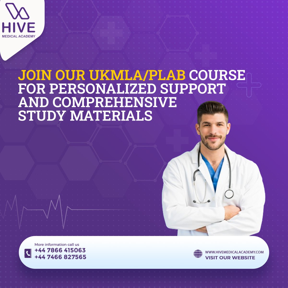Ready to kick start your UK medical career? Enroll in our UKMLA/PLAB course and gain the knowledge, skills, and confidence needed to pass the exam with flying colors!
#PLAB #HiveMedicalAcademy #UKMedical #MedicalCareer #PLABExam #StudyAbroad #MedEd #MedicalStudents #CareerDevelop