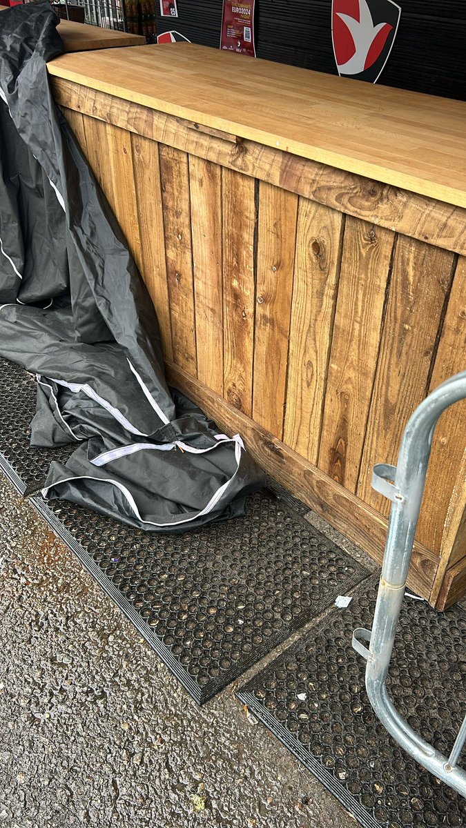 Unfortunately, we’ve had another case of things being taken following the home game on Saturday.

<a href="/Iglu_Robins/">IGLU at The Robins</a> have had the robins crests stolen from the front of the bars and we’ve had another flag taken off its pole.

Please could we return these as they are not cheap!