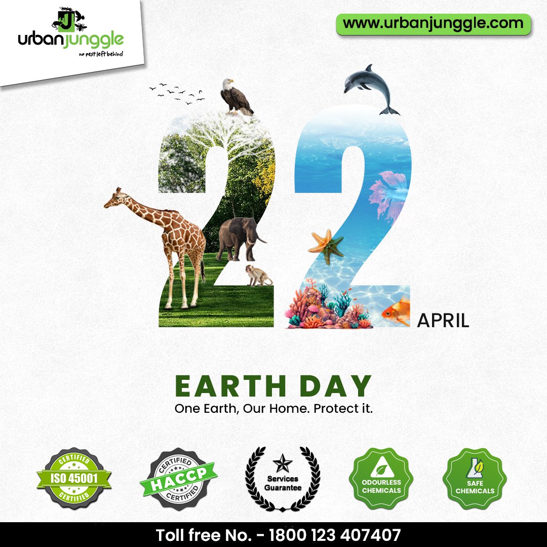 Happy Earth Day! 🌎 Let's strive to leave a legacy of sustainability and conservation for future generations. 🌱 #GreenLegacy

Enquiry for queries at 1800 123 407407

Visit our website: urbanjunggle.com