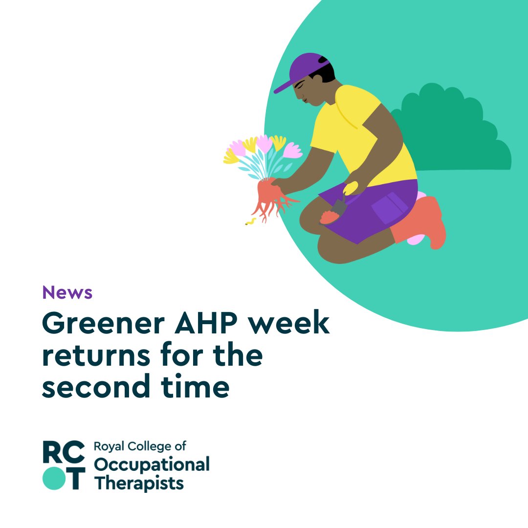 Today we celebrate #EarthDay! 🌍 As part of the continued commitment to support the NHS reaching net zero carbon emissions, the Greener Allied Health Professionals are launching #GreenerAHPWeek for the second year! Find out more: loom.ly/MpQ7gVI