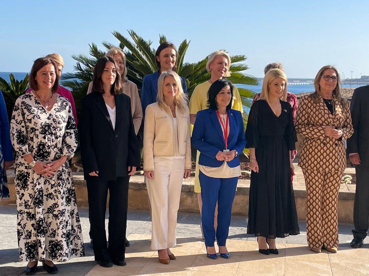 Honoured to participate at Women’s leadership summit in Mallorca. Thank you @F_Armengol for your invitation.