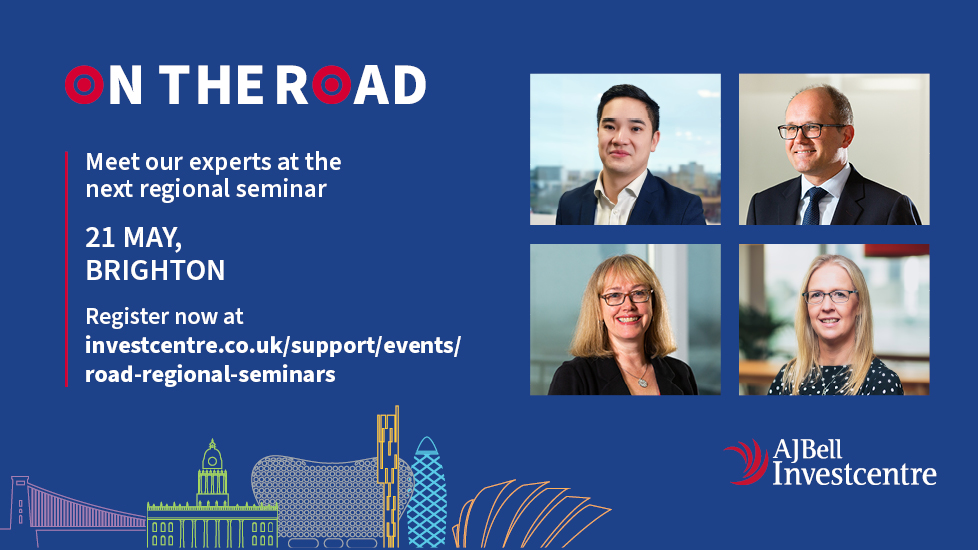 Based in Brighton? Connect with your Business Development Manager, Michael Teetsun, at AJ Bell On the Road 🚌 Get up to date with the latest platform developments and business financial updates that matter to you and your clients! Secure your seat today: eu1.hubs.ly/H08HPqW0