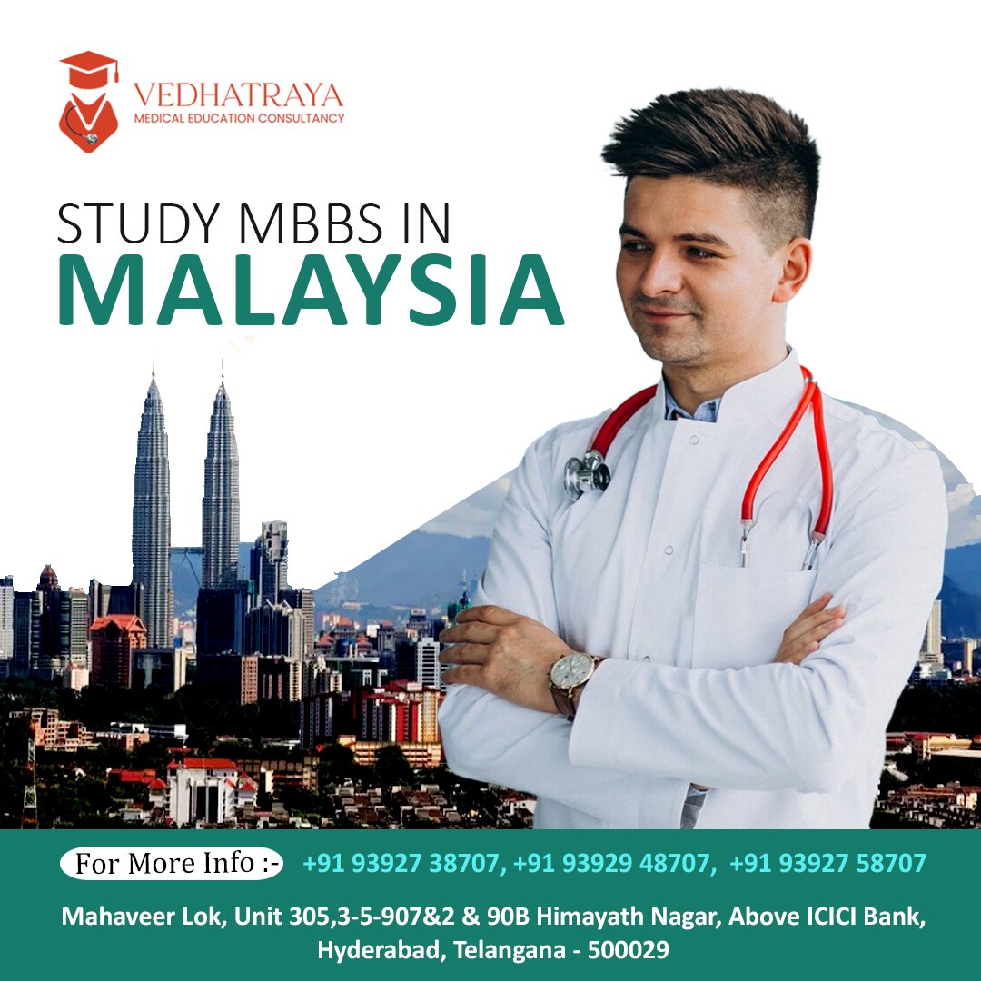 Embark on your journey to becoming a skilled medical professional with Vedhatraya! Explore our comprehensive MBBS study programs in Malaysia.

Call: +91 9392948707 or vedhatrayamededu.com

#MBBS #StudyAbroad #Vedhatraya #MedicalEducation #mbbseducation #student