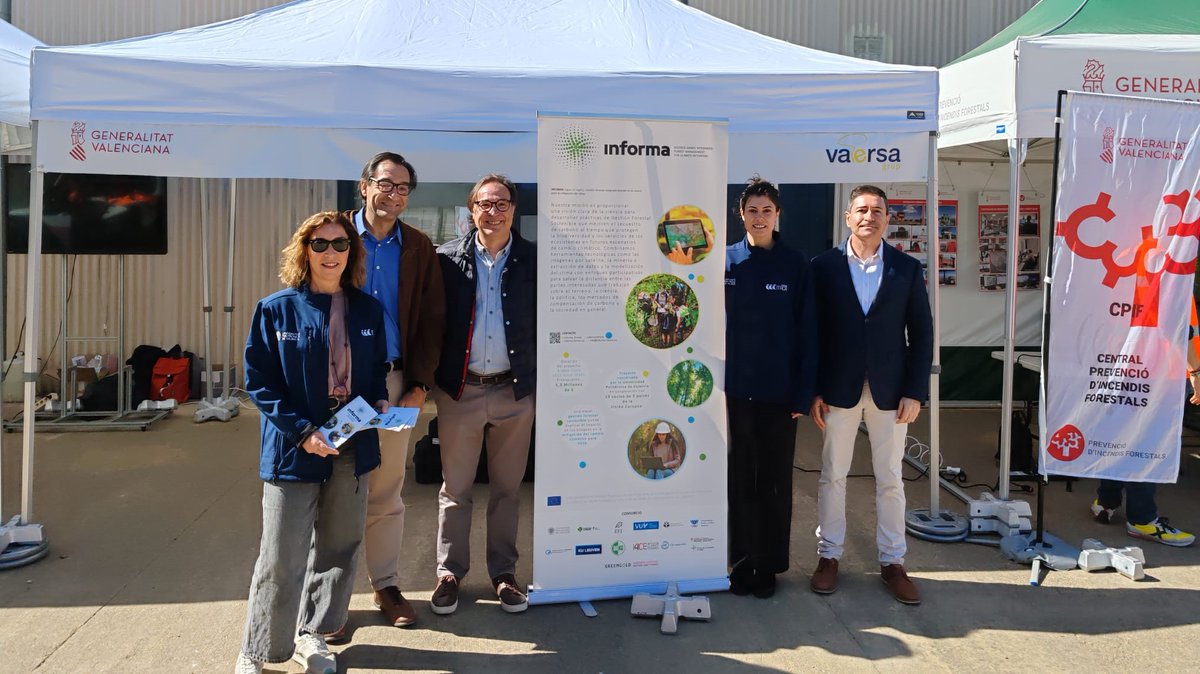 informa_forests's tweet photo. Happy #EarthDay!🌍

#Wildfire prevention, #forest management and rural development must go hand in hand, replacing compartmentalised fire extinction🧯🔥

This was the vision our team advocated for at the @eamnupv Conference "Presentation of forest fire prevention resources" in 🇪🇸 https://t.co/nVUrVOUe6z