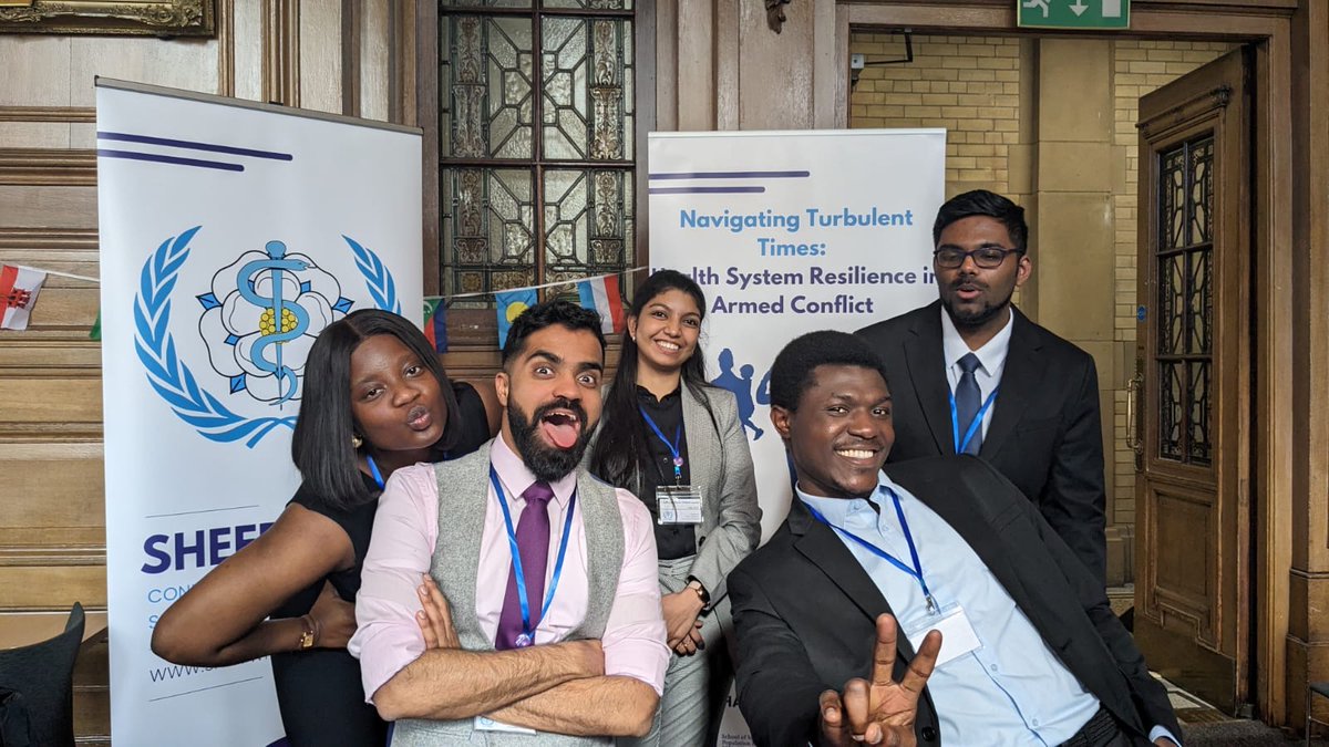 We're so proud of the Aston MPH students who attended Sheffield WHO simulation - specially @JPVarughese who won the Outstanding Delegate Award! @AstonBusiness