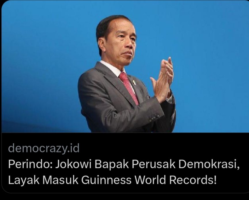 JAMAN EDAN
Orang orang yang baik,beretika,jujur,Taat berAgama tersingkirkan.

Orang orang yg berkhianat,pembohong dan munafik semakin maju dan berjaya dan malah banyak yg mendukung .!

<a href="/Bambangmulyonoo/">Demokrasi Rasa Nepotisme</a> 
<a href="/Syarman59/">Syarman Lawyer</a> 
@Dennysiregar7 
<a href="/__AnakKolong/">| A K |</a>