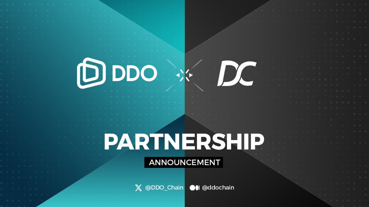 🚀Exciting news! #DDOChain and @dsc_lab are now official partners! ⚡️DSC motivates your GPU/CPU compute power and meets the needs of AI compute power applications. 🌌 Looking forward to more innovations in cooperation in the future! #Partnership #Web3 #DeFi