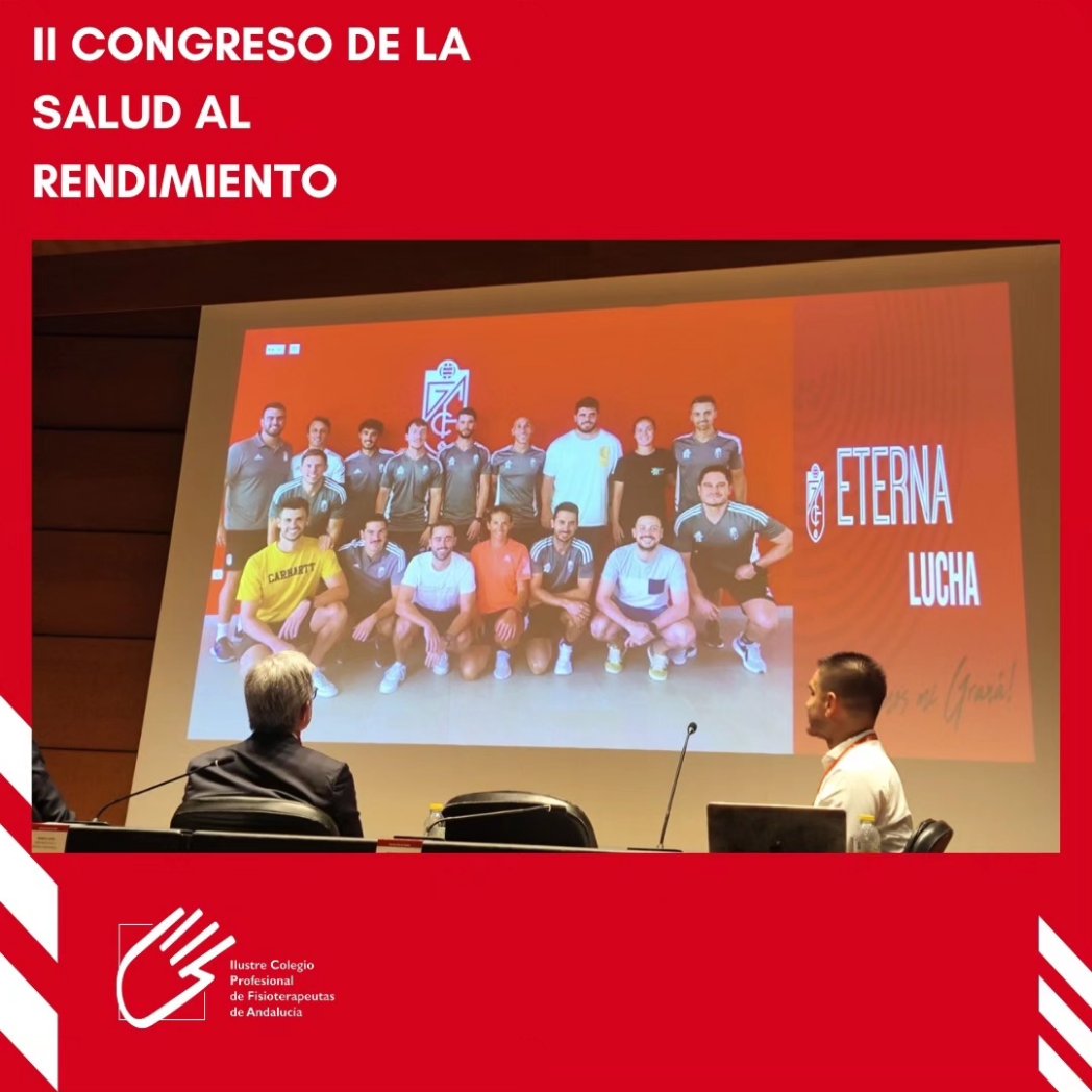 El sábado 20 de abril se celebraron las Jornadas del II Congreso de la Salud al Rendimiento <a href="/GranadaCF/">Granada CF ❤️⚪️</a>

(Hilo 1)