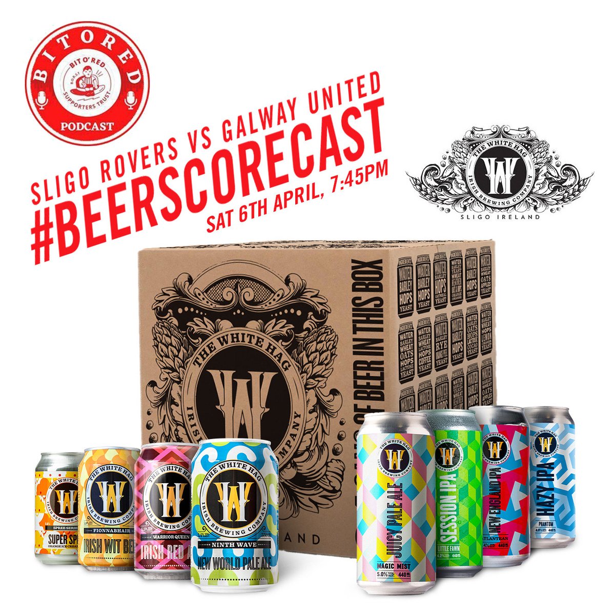 BitORedPod's tweet photo. 🍺GAME DAY = #BEERSCORECAST
The @comerhomesgroup brings their football division to the Showgrounds this evening.
Get your score predictions in for this Connacht showdown before the weather takes a turn....
🌩️Is that a storm cloud on the horizon?
🍺@TheWhiteHag
🔴#bitored https://t.co/GyHjCgBI2B